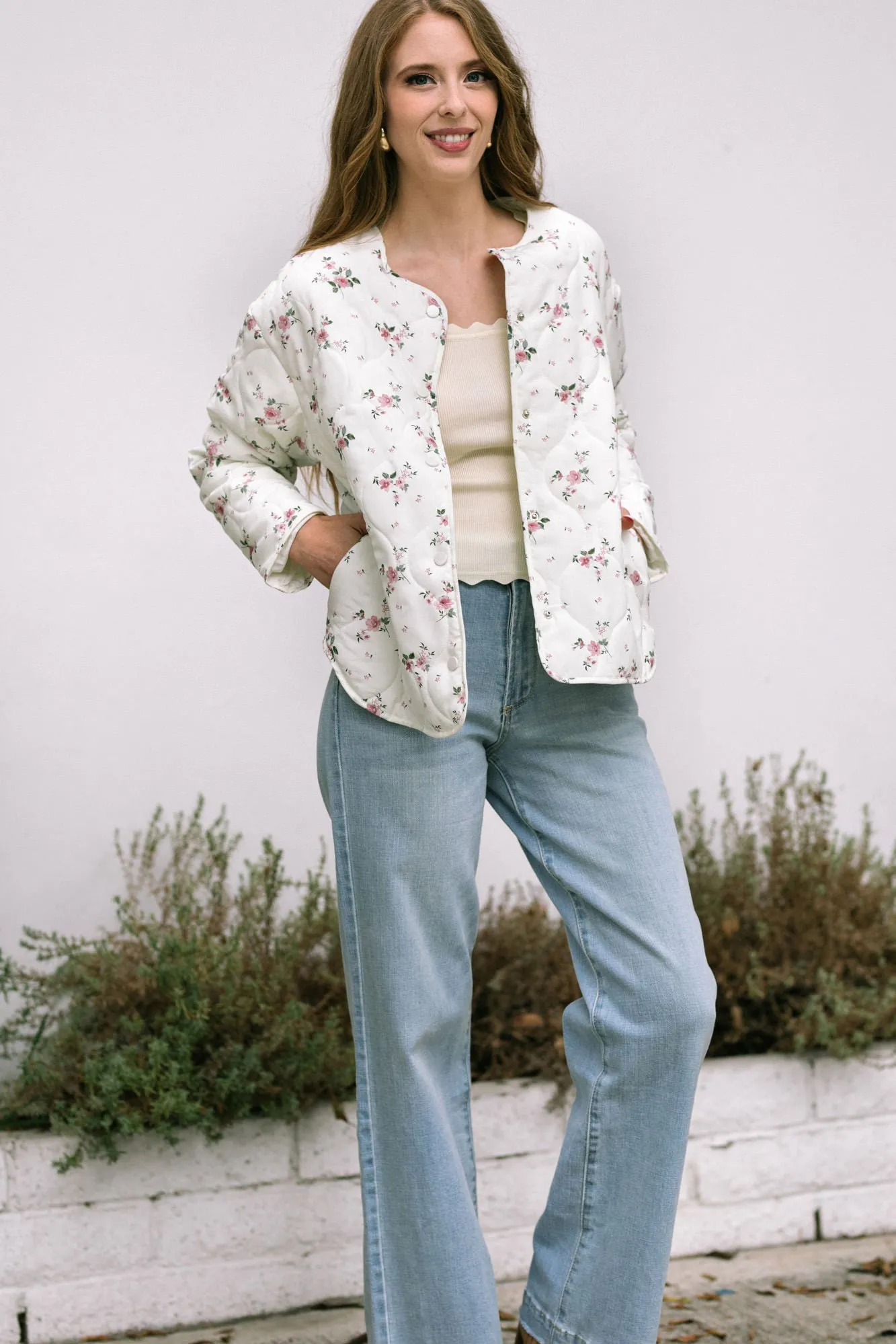 Aspen Quilted Floral Jacket