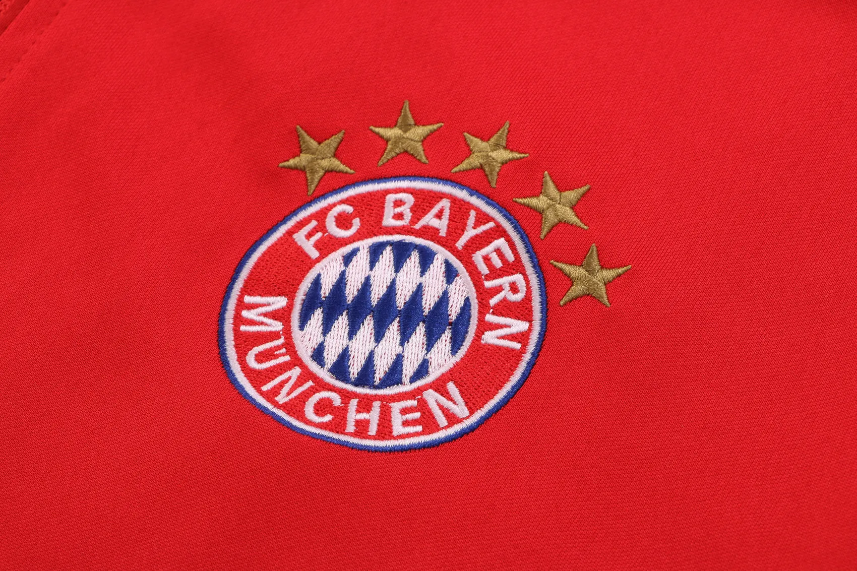 Bayern Munchen Black and Red Tracksuit