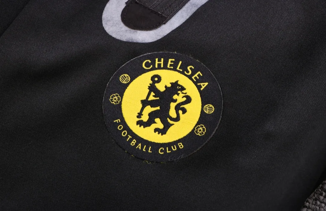 Chelsea Fc Black Tracksuit