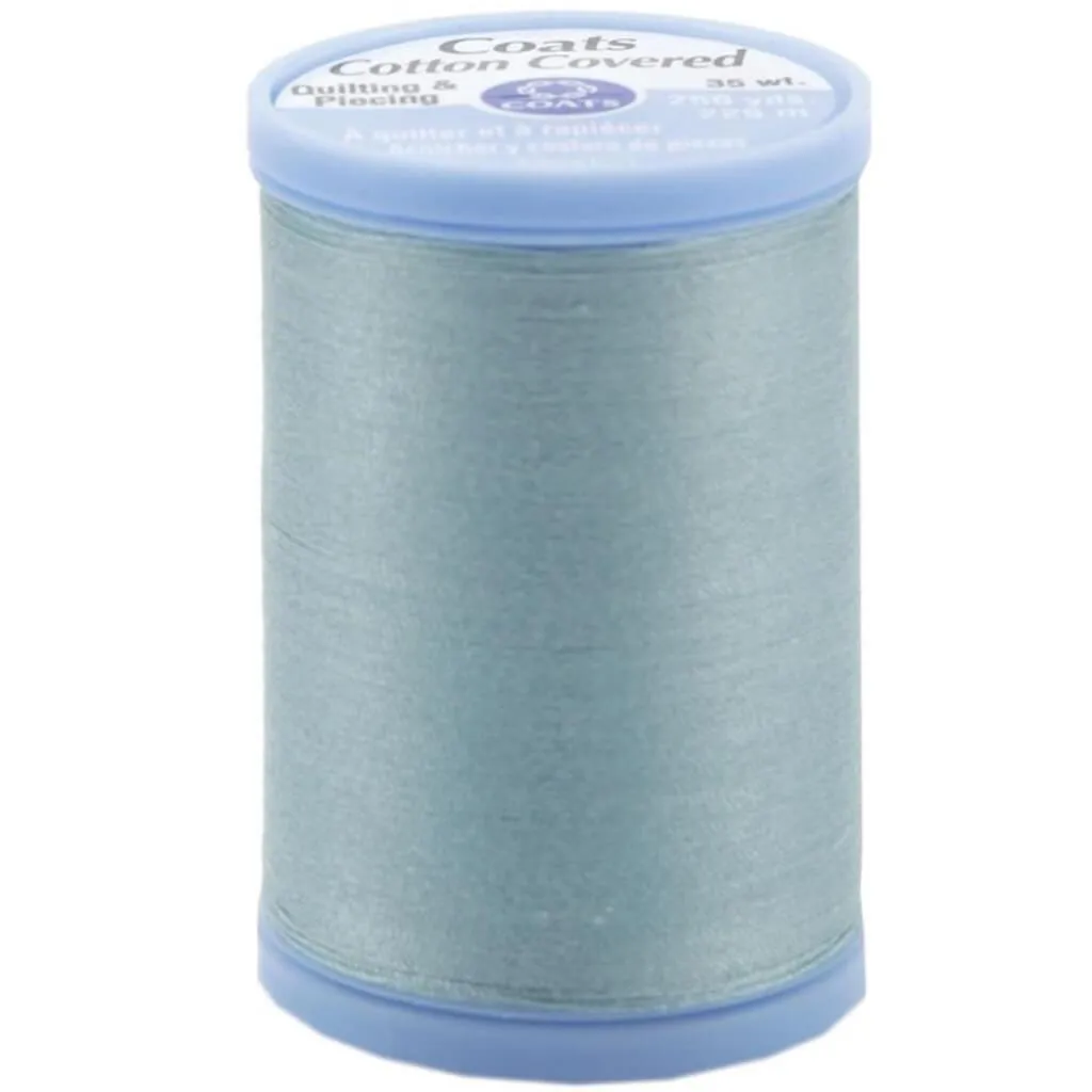 Coats Cotton Covered Quilting & Piecing Thread 250yds Blue Aqua