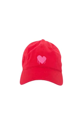 Drippy Heart Hat, Cherri