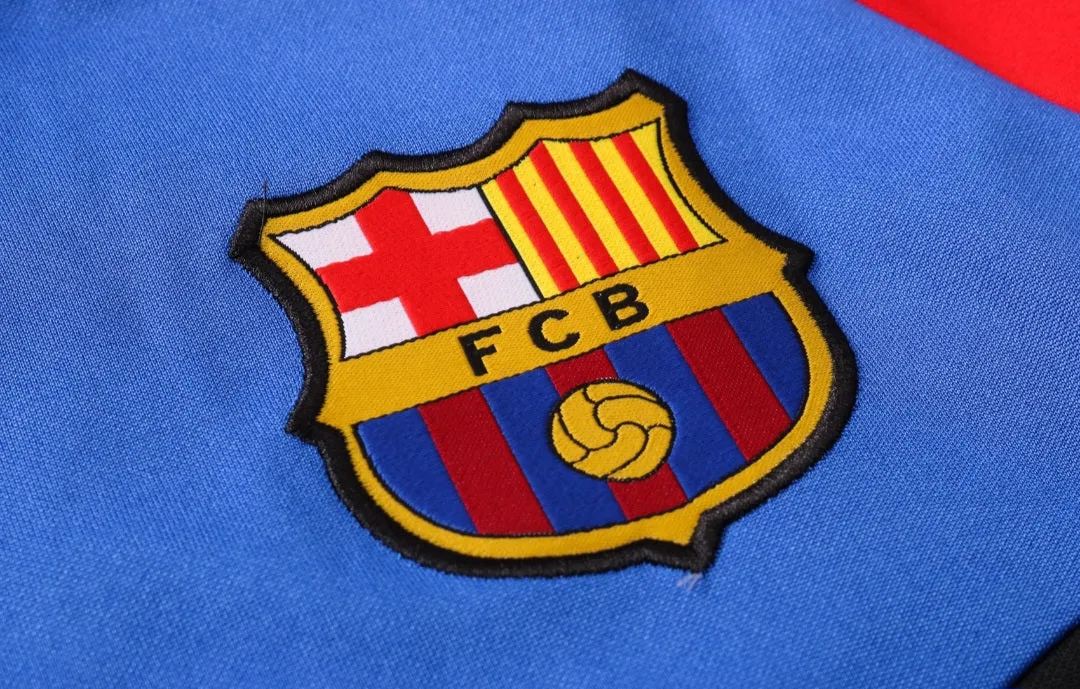 FC Barcelona Black and Blue x Red Tracksuit