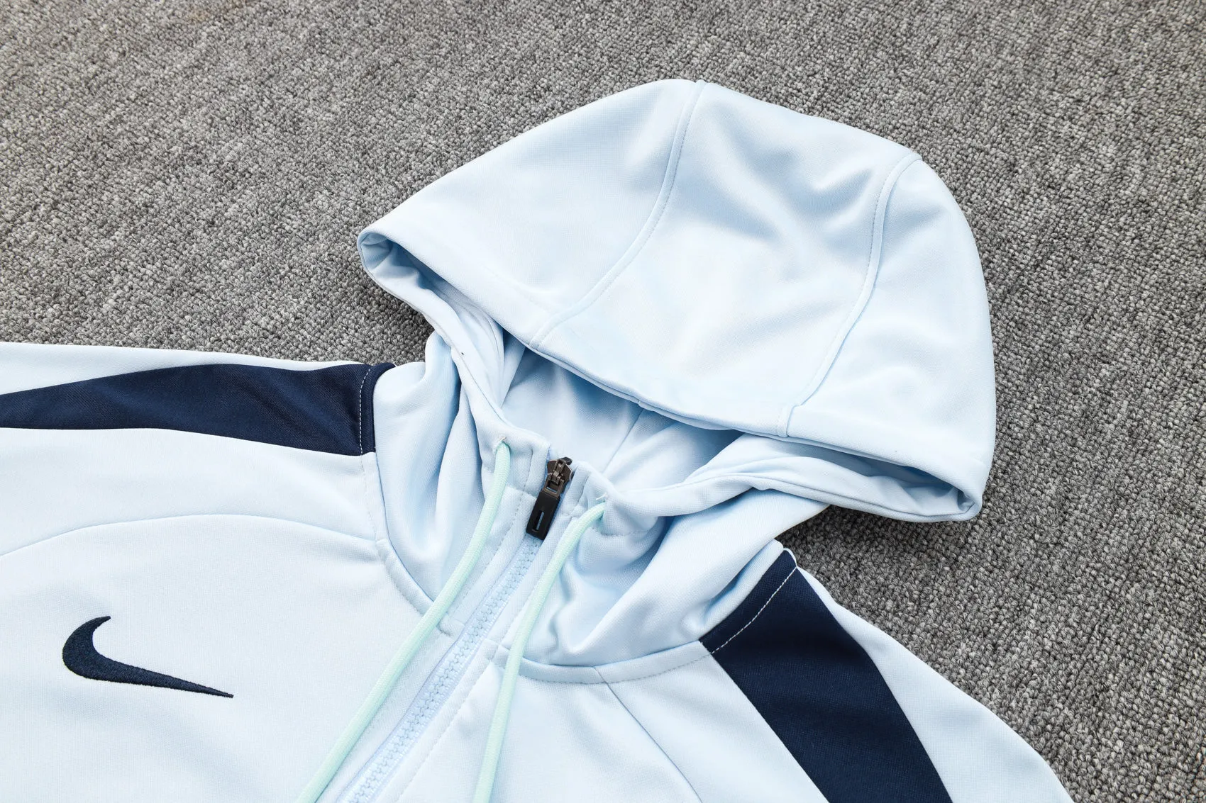 France 2024 White and Blue Tracksuit