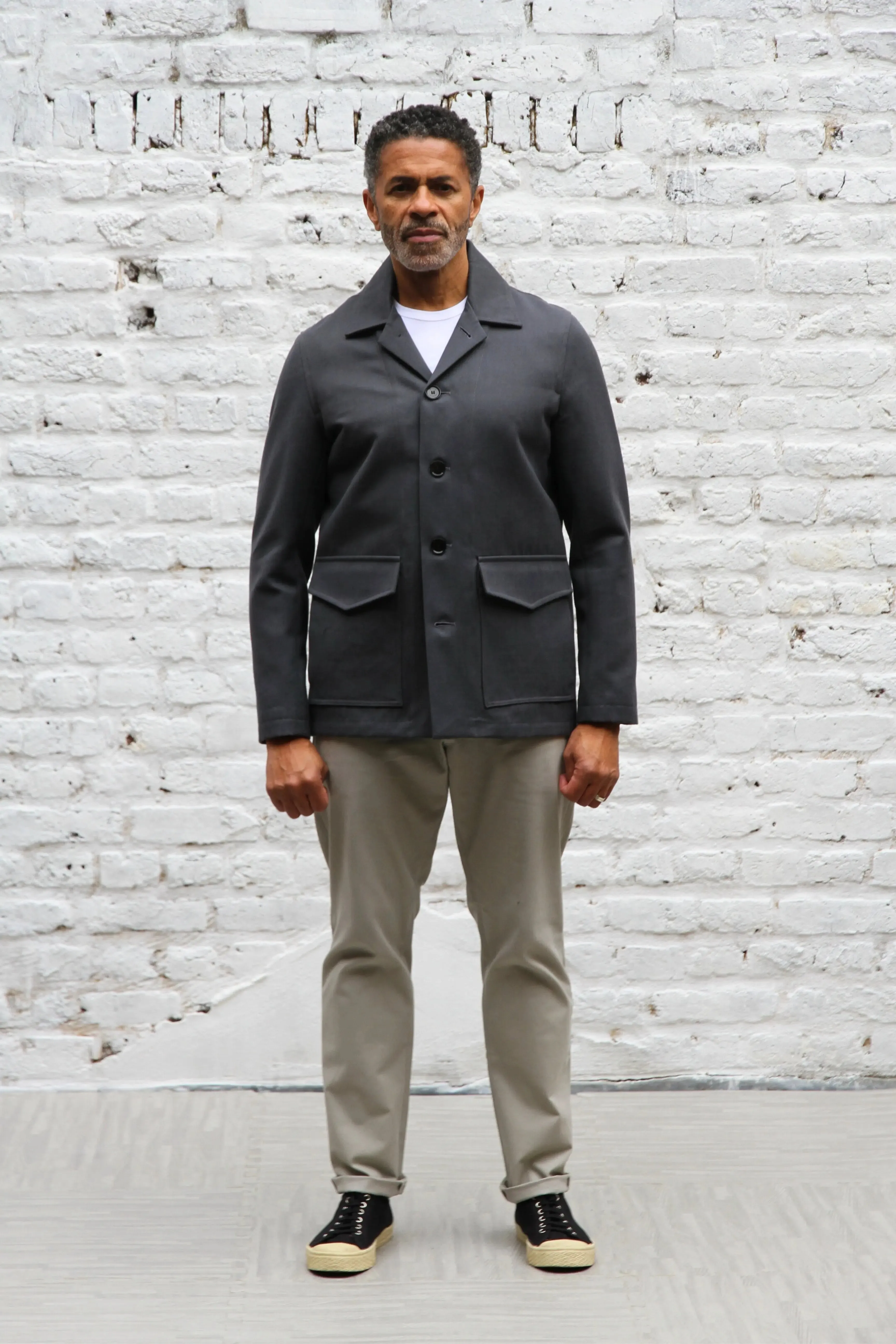 Holborn Revere Jacket - Smoke Grey