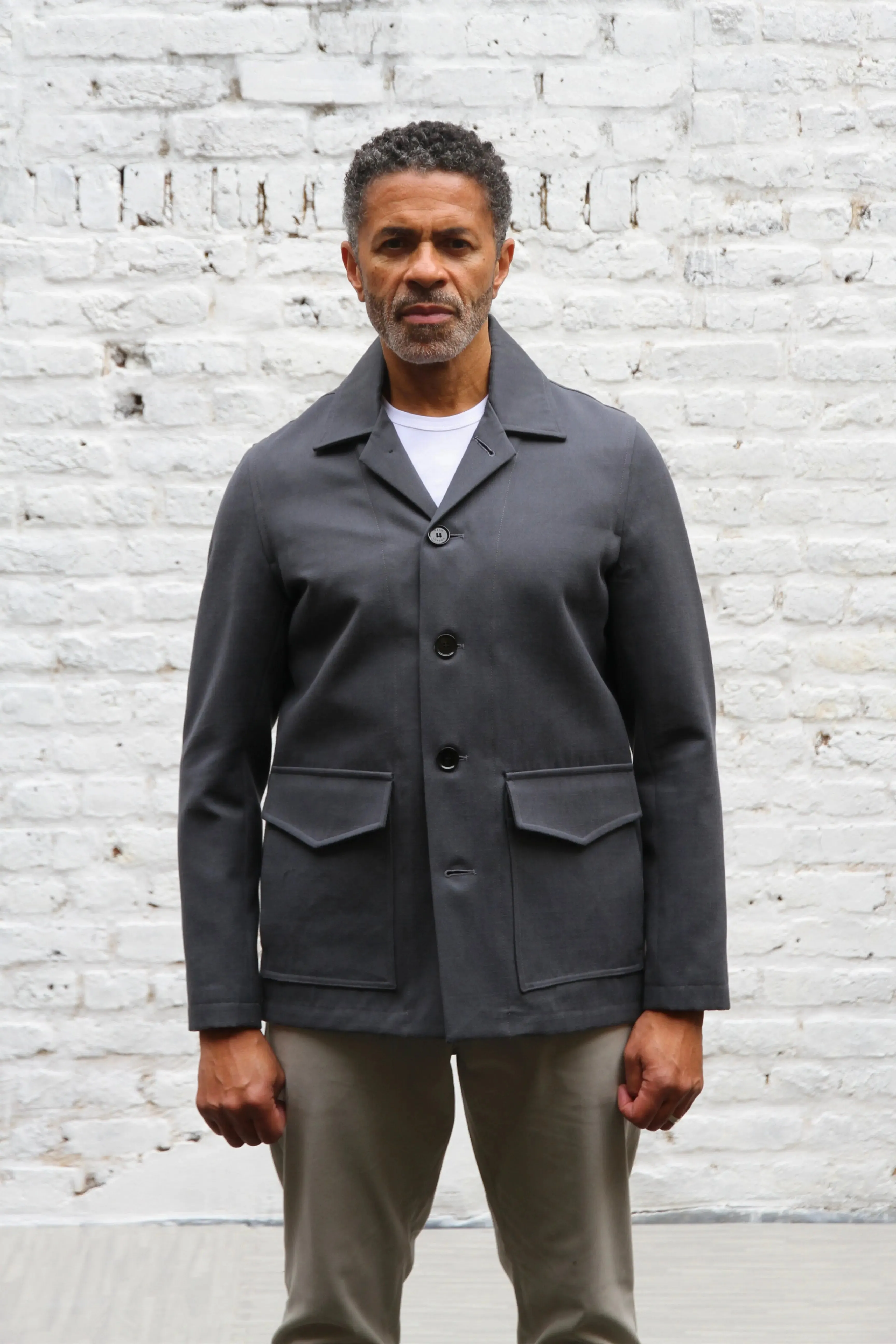 Holborn Revere Jacket - Smoke Grey