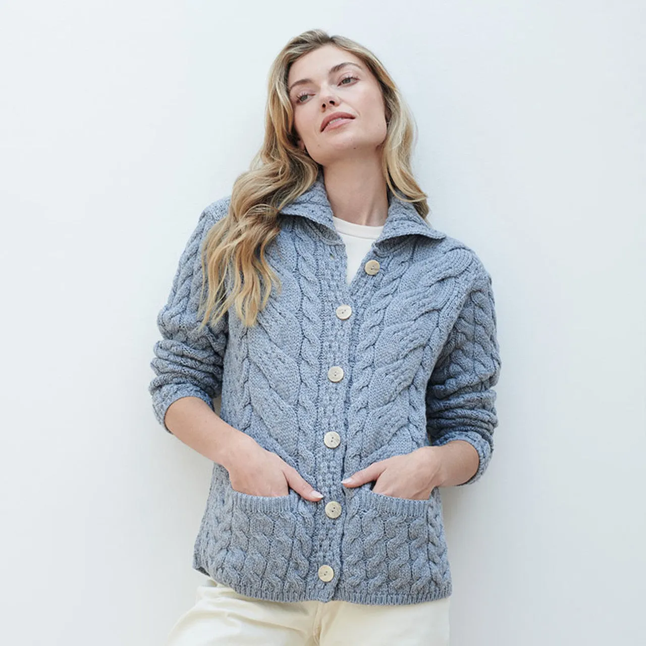 Ireland Boyfriend Wool Cardigan