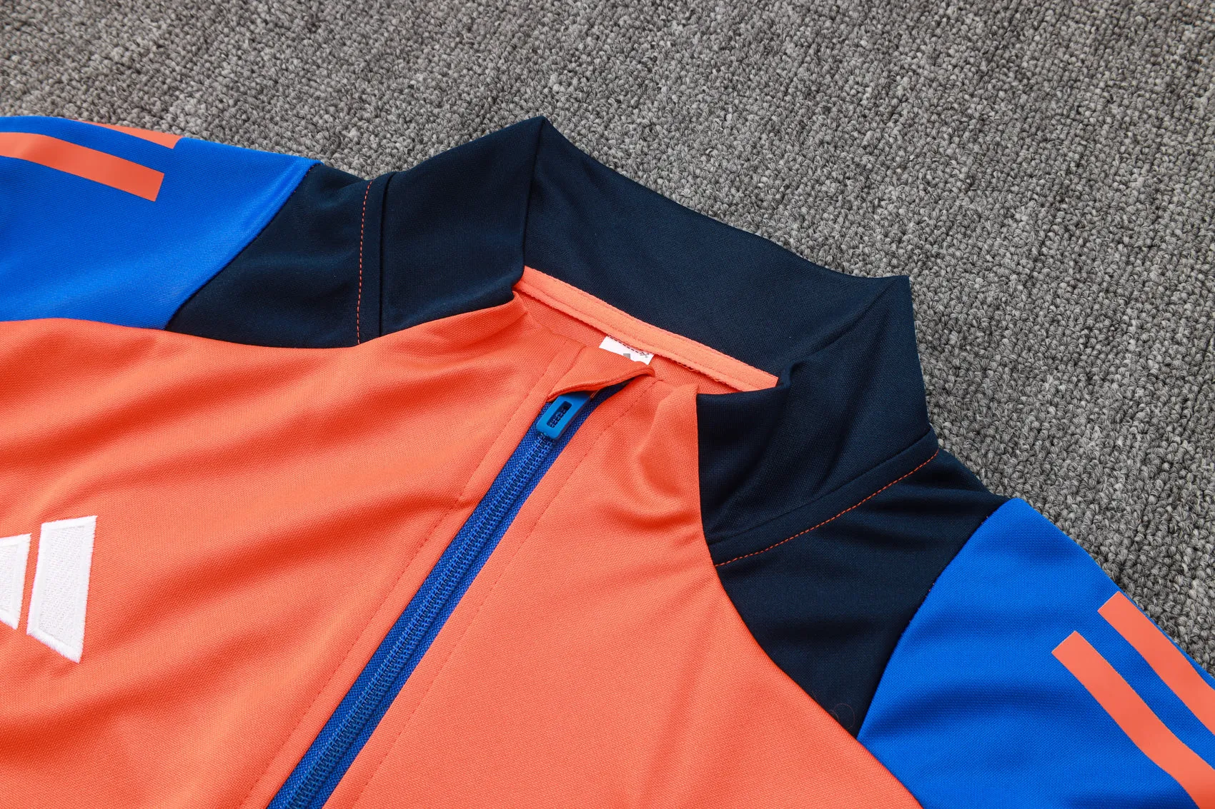 Juventus Dark Blue and Orange Tracksuit