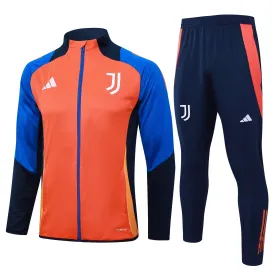 Juventus Dark Blue and Orange Tracksuit