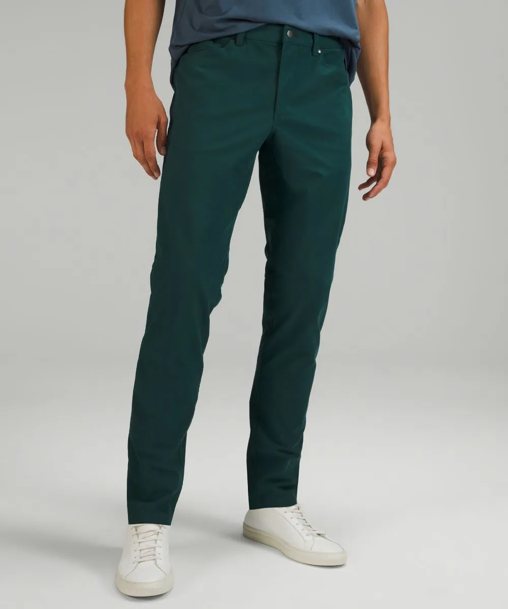 Lululemon ABC Slim-Fit 5-Pocket Pants, Green