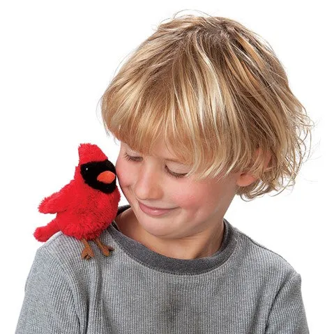 Mini Cardinal Finger Puppet