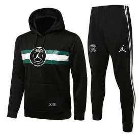 Paris Saint Germain Black and White x Dark Green