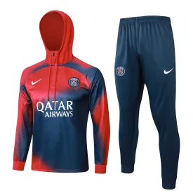 Paris Saint Germain Dark Blue and Red Tracksuit II