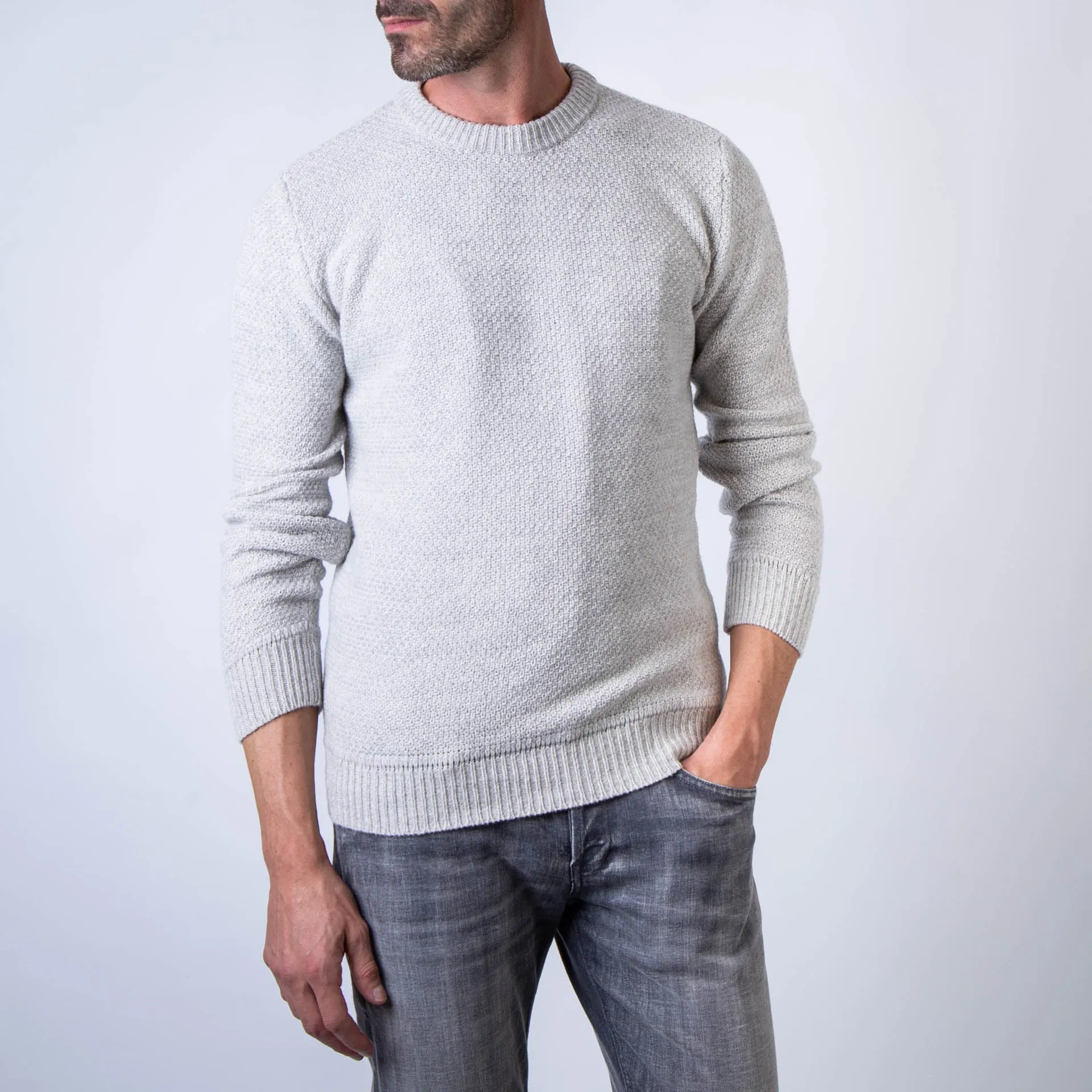 ROBERTO COLLINA SWEATER RA19001 16 GREY