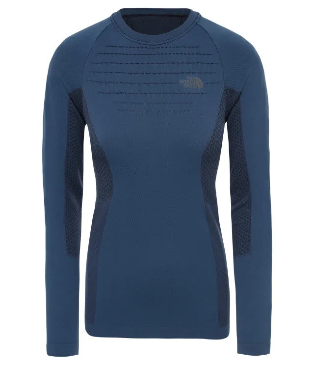 The North Face Women Skiing Nf0A3Y2E-3Zp-1 W Sport L/S C N Bluwngteal/b