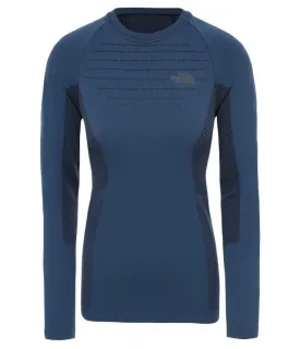 The North Face Women Skiing Nf0A3Y2E-3Zp-1 W Sport L/S C N Bluwngteal/b