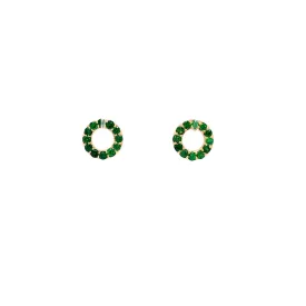 Tsavorite Garnet Sparkle Circles