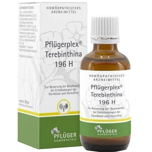 Urethra, chronic inflammation of the bladder, PFLUEGERPLEX Terebinthina 196 H drops