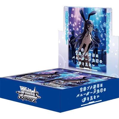 Weiss Schwarz: Rascal Does Not Dream of Bunny Girl Senpai - JAPANESE Edition Booster Box