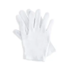 White Cotton Inspection Gloves, 1 Pair