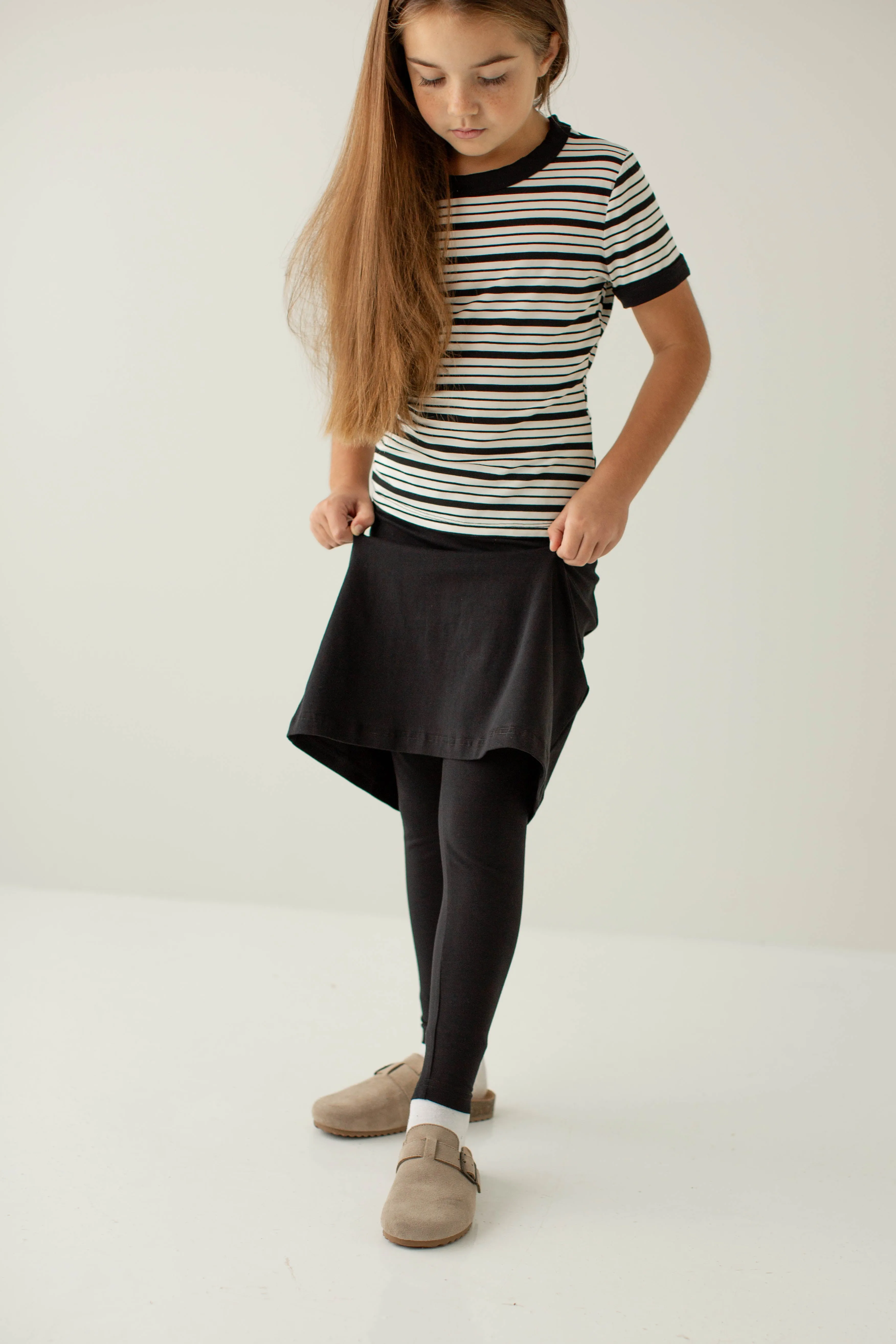 'Zoey' Girl Skort with Leggings