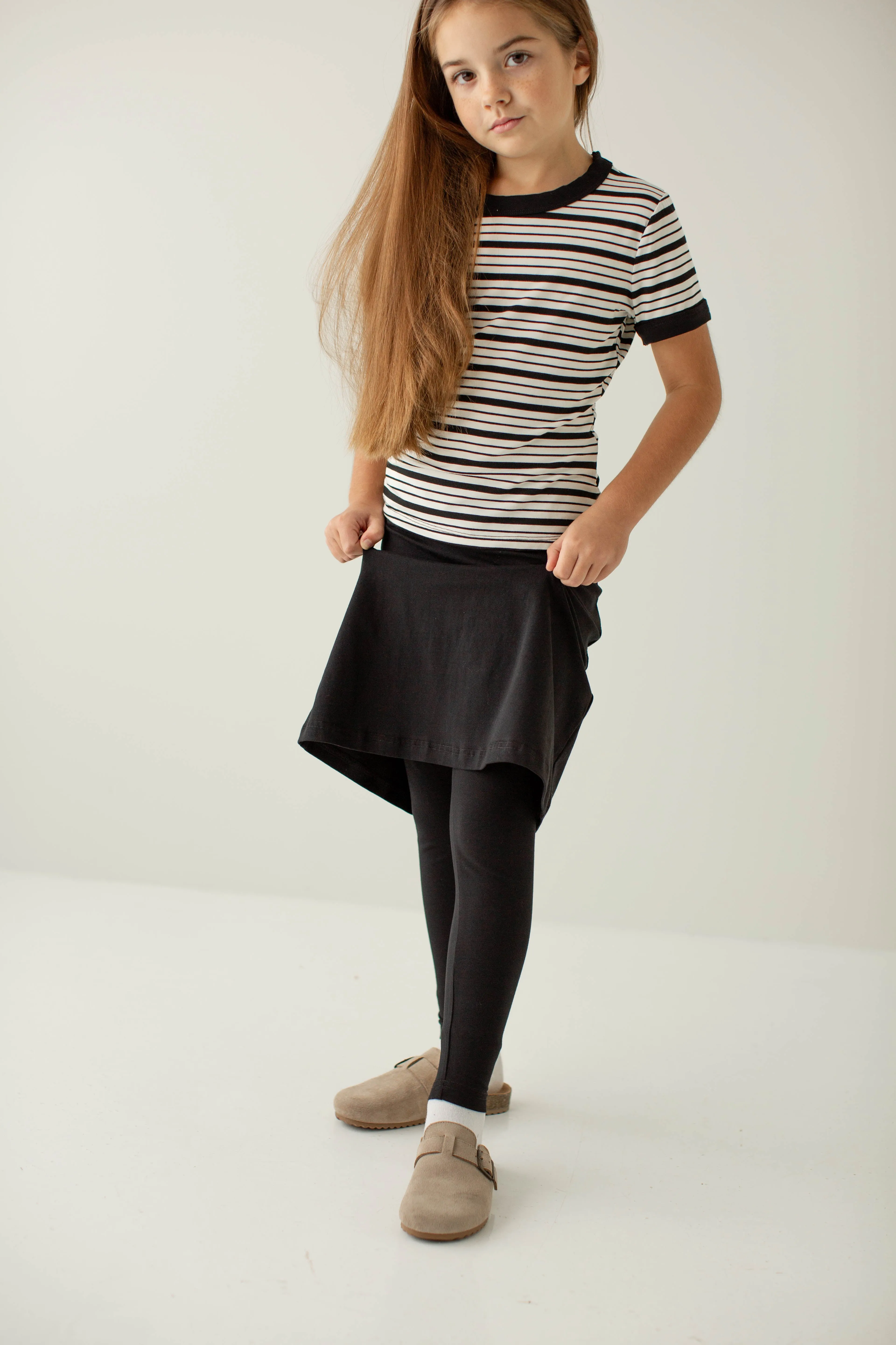 'Zoey' Girl Skort with Leggings